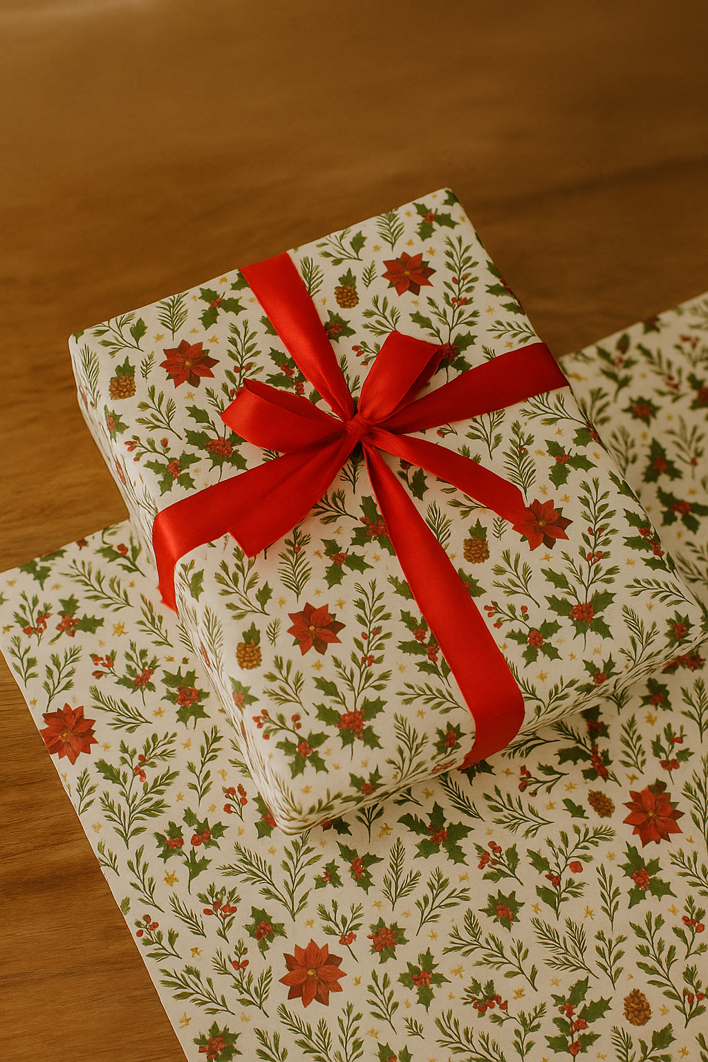 Red Berries Wrapping Paper