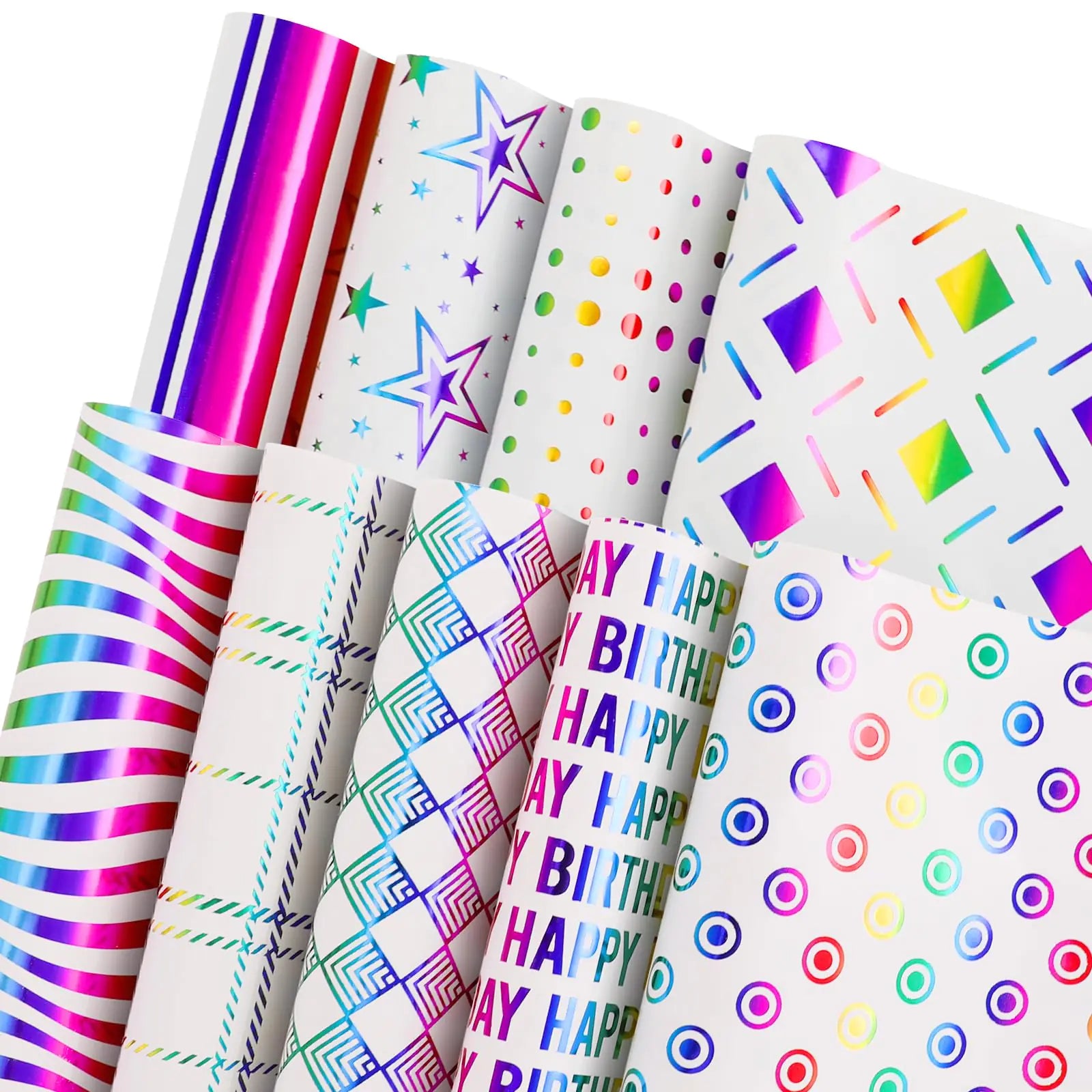 9 Sheets Wrapping Paper (19.7 Inch X 27.5 Inch Per Sheet)