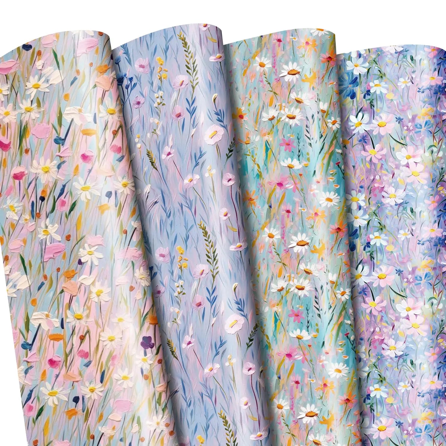 Botanical Bliss Floral Sheet Set – 12 Designer Sheets (20″ × 27.5″ Each)